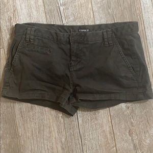 Dark green shorts